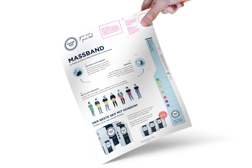 PDF Fita métrica de tamanho de camisinha
